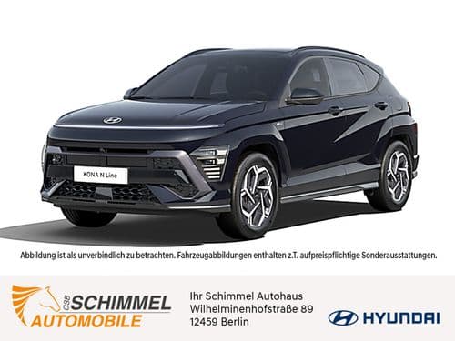 HYUNDAI KONA SX2 MY25 1.6 T-GDi 170PS 7-DCT 2WD N LINE Ultimate-Paket, Gla