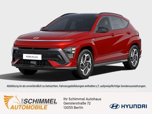 HYUNDAI KONA SX2 MY25 1.6 T-GDi 170PS 7-DCT 2WD N LINE Ultimate-Paket, Gla