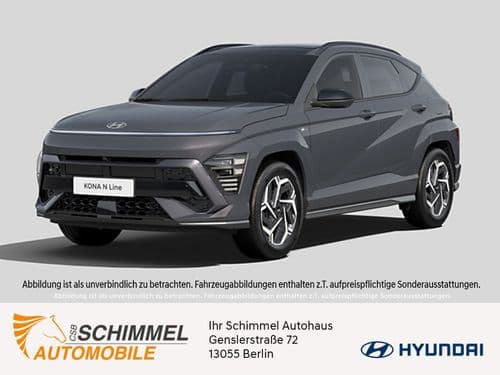 HYUNDAI KONA SX2 MY25 1.6 T-GDi 170PS 7-DCT 2WD N LINE Ultimate-Paket, Gla