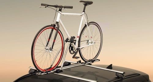 Roof bike rack