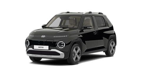 Hyundai INSTER in Schwarz.