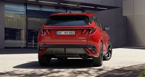 Hyundai Tucson N Line Футуристический дизайн