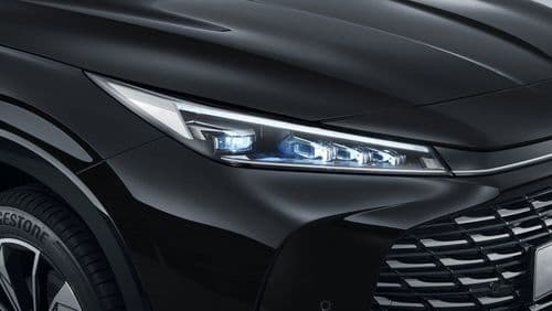 MG HS model year 2024 Luxury in black