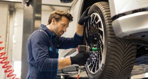 Tekerlek değişimi Hyundai