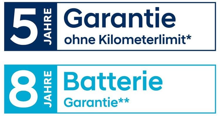 Hyundai Berlin 5 Jahre Garantie Kilometerlimit, 8 Jahre Batterie Garantie