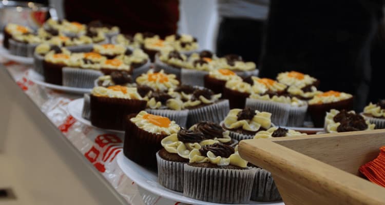 Cupcakes bei der Verleihung des "exzellenter Ausbilder" Siegel