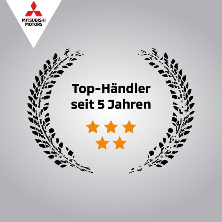 Mitsubishi Top-Händler seit 5 Jahren