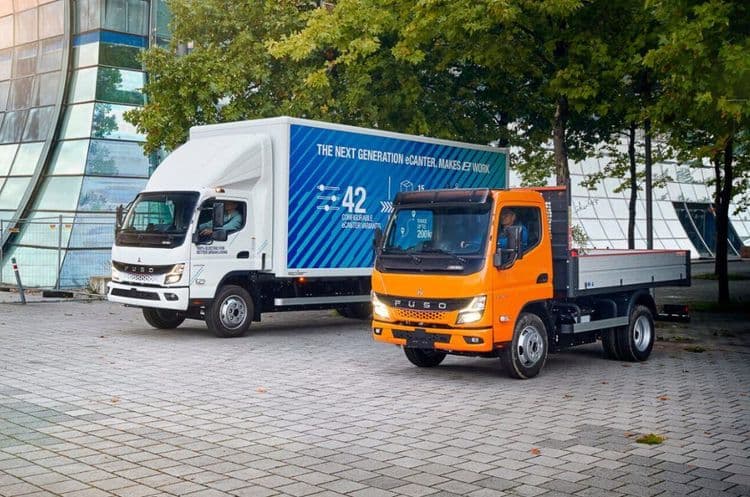 Elektrikli FUSO e-Canter