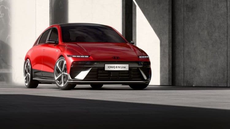 Hyundai IONIQ 6 Nline kırmızı