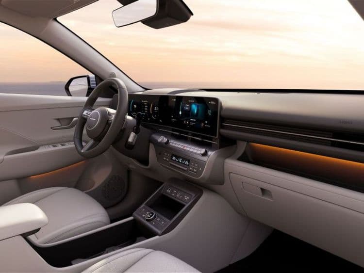 Интерьер Hyundai KONA