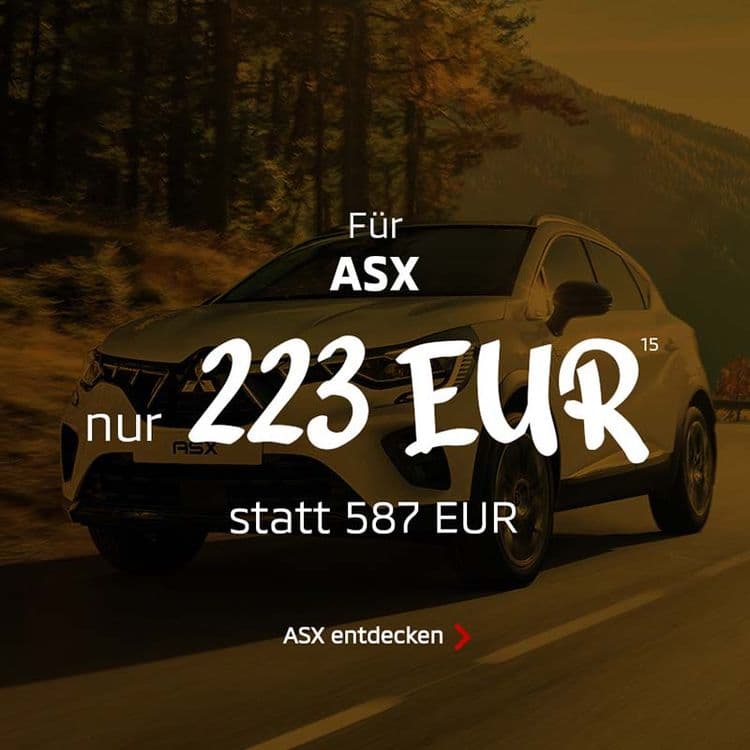 Anschlussgarantie Mitsubishi ASX