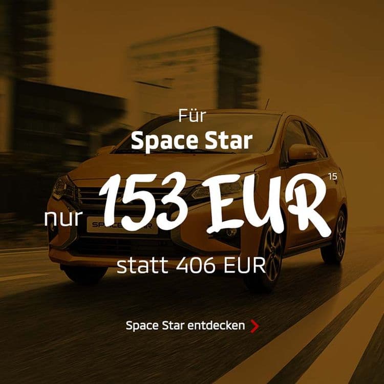 Anschlussgarantie Mitsubishi Space Star