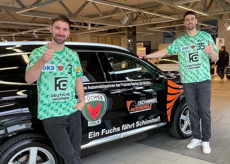 Electric vehicle fleet for the Füchse Berlin