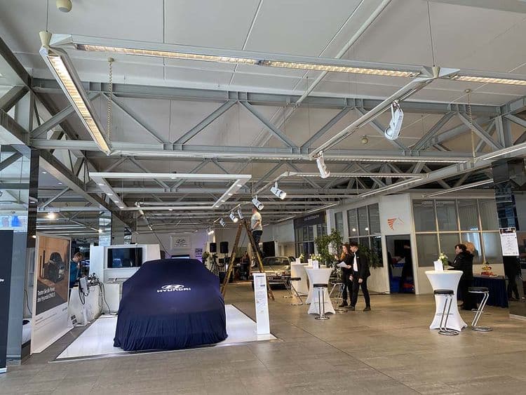 Night of the IONIQ 6 Aufbau