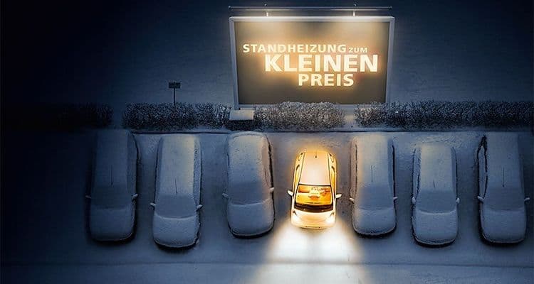 Fahrzeug wird erhitzt
