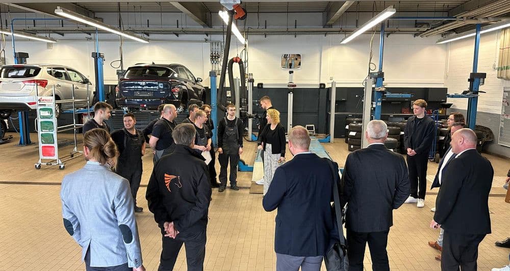 Automotive Business Award jury in the workshop